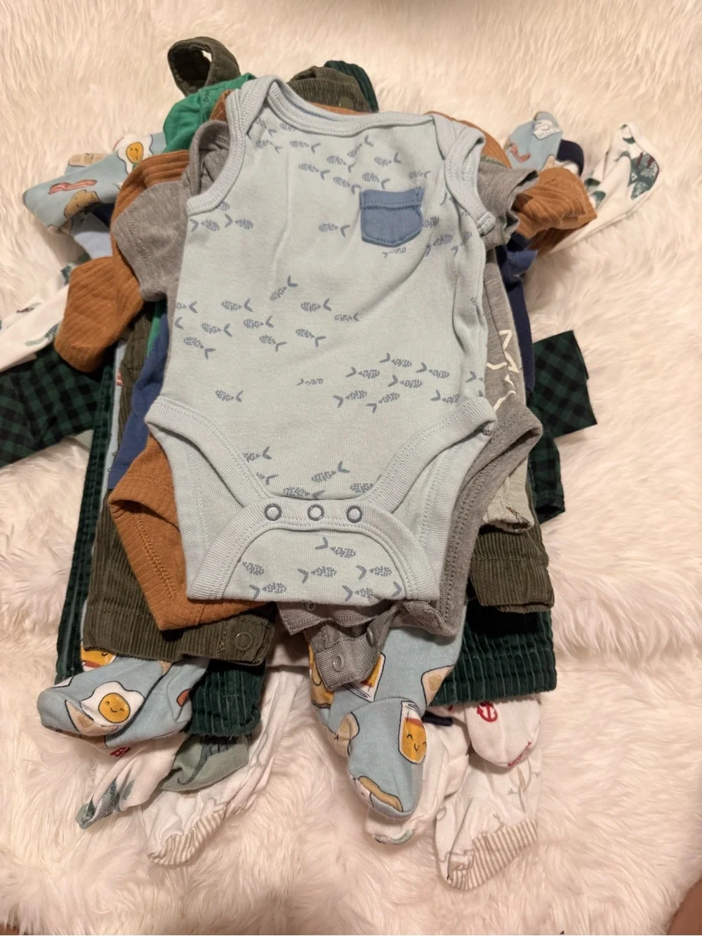 🩵 Newborn Baby Boy Bundle - 22 Pieces NB